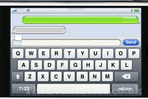 Text to screen system
